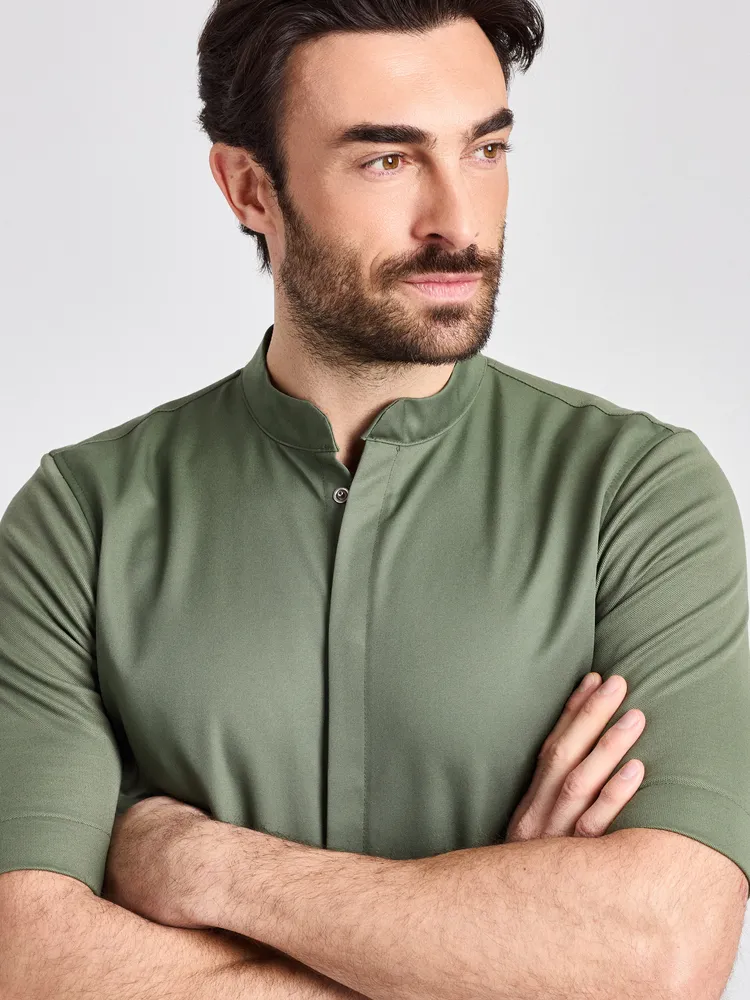 Parla Man Care - Jacke Kurzarm - olive